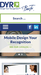 Mobile Screenshot of designyourrecognition.com